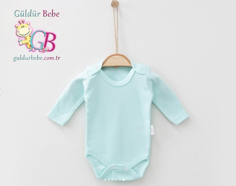 Düz çıtçıtlı bebek zıbın