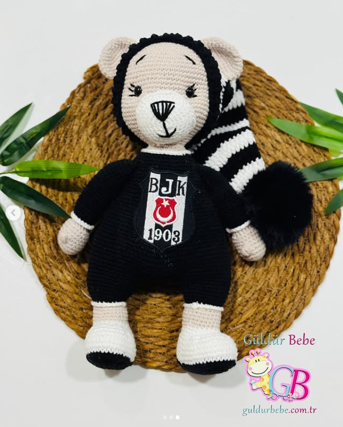 Amigurimi organik ip taraftar uyku arkadaşı